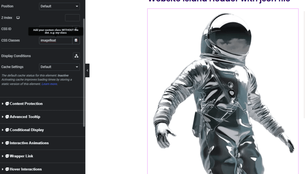 How to Add Floating Animation to Elements in Elementor Using Custom CSS